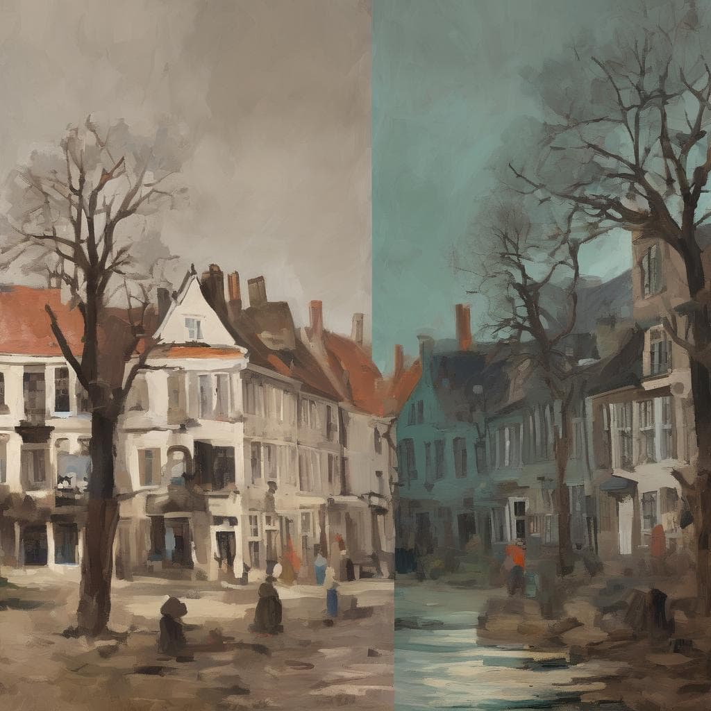 Ζωντανή παράσταση σύγχρονης τέχνης με θεματική την παράδοση στην σύγχρονη ζωγραφική.